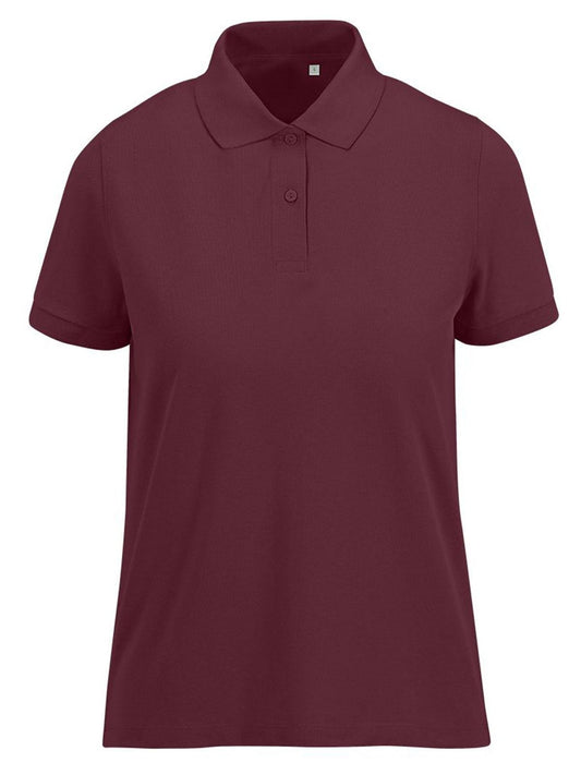 My Eco polo 65/35 Damen Poloshirt – B&C – Farbe Burgundy – individuell veredelbar