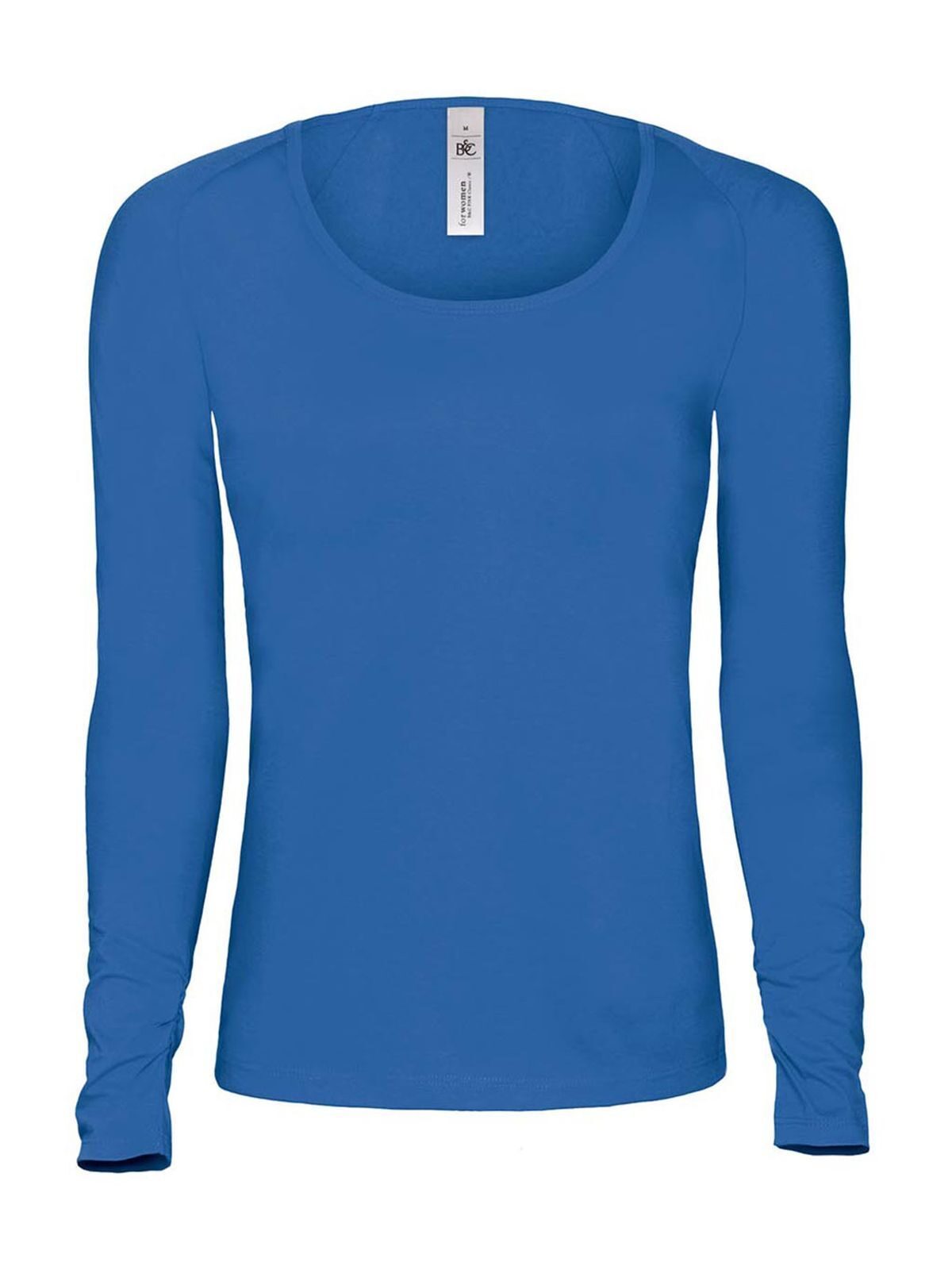 PINK CLASSIC WOMEN 100%C Damen T-Shirt – B&C – Farbe Royalblau – individuell veredelbar