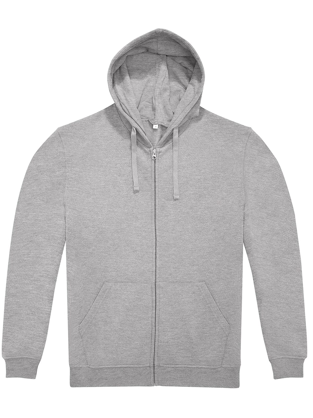 ID.224 Zip Hood Herren Sweatshirt / Hoodie – B&C – Farbe Sport Grau – individuell veredelbar