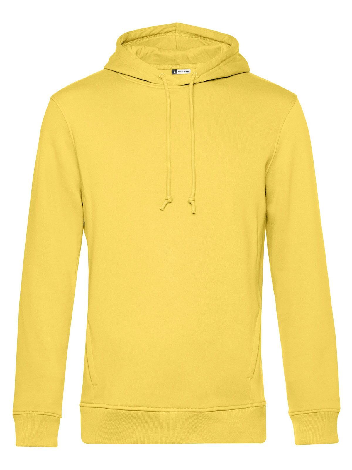 Inspire Hooded Herren Sweatshirt / Hoodie – B&C – Farbe yellow fizz – individuell veredelbar