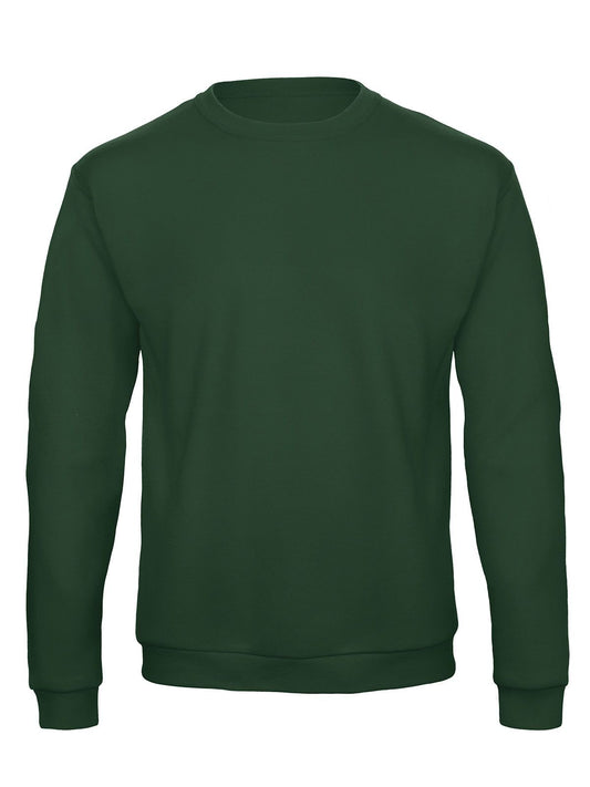 ID.202 50/50 Herren Sweatshirt / Hoodie – B&C – Farbe bottle green – individuell veredelbar