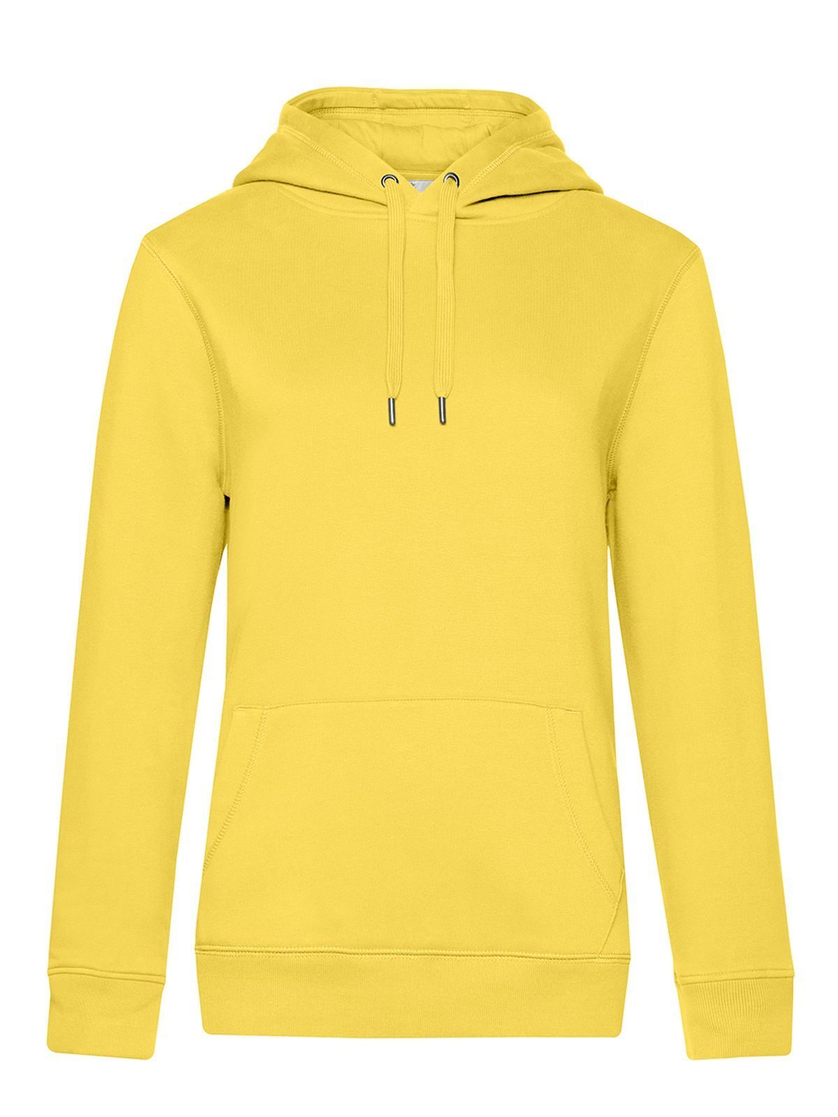 QUEEN Hooded Damen Sweatshirt / Hoodie – B&C – Farbe yellow fizz – individuell veredelbar