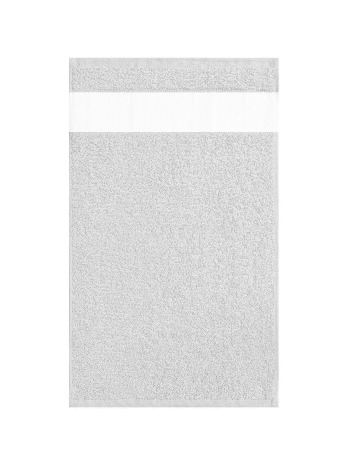 Sublimatic Towel 30X50 Herren Handtuch – Bear Dream – Farbe Weiß – individuell veredelbar