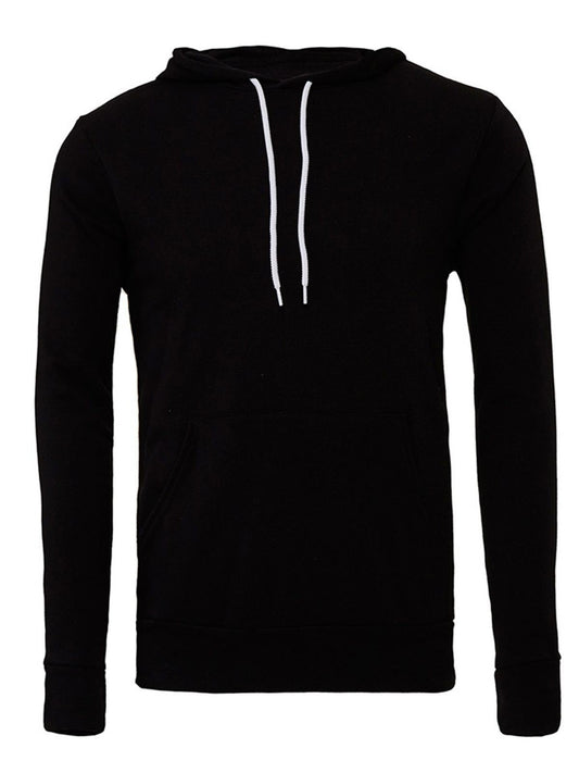 Unisex Sponge Fleece Pullover Hoodie Herren Sweatshirt / Hoodie – Bella+Canvas – Farbe Schwarz – individuell veredelbar