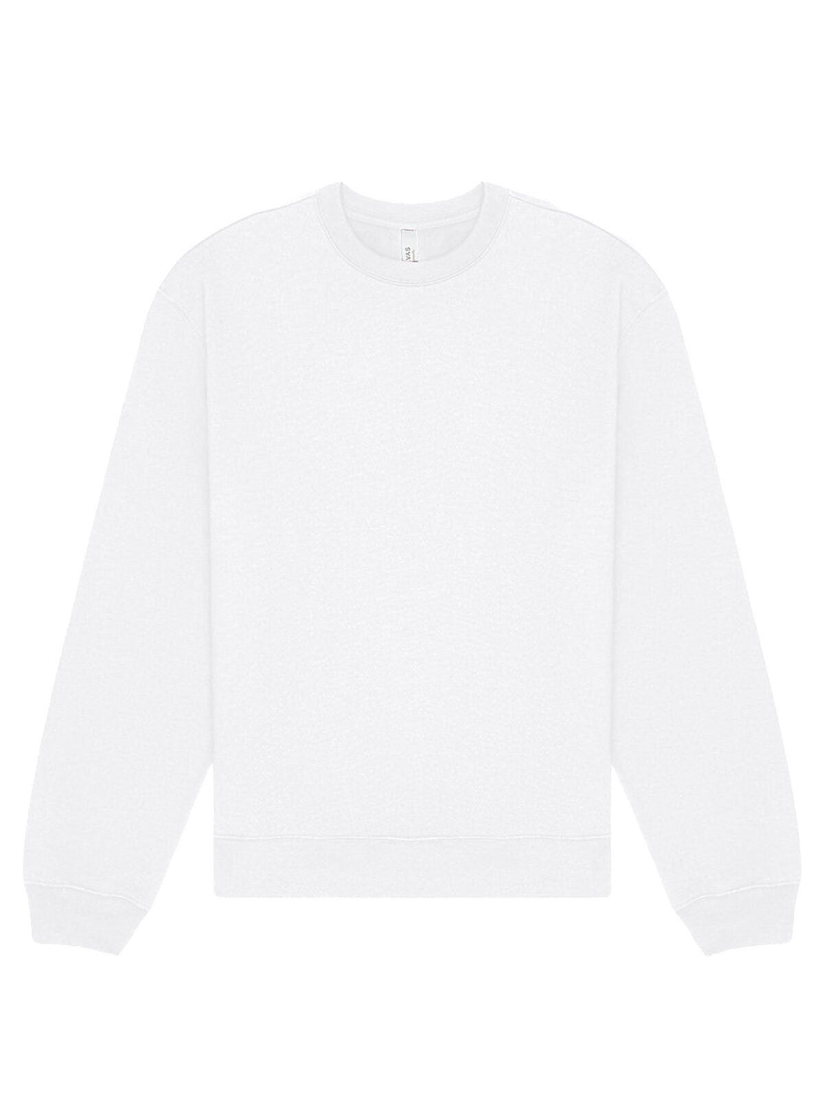 Unisex Crewneck Heavy Sweatshirt Herren Sweatshirt / Hoodie – Bella+Canvas – Farbe Weiß – individuell veredelbar