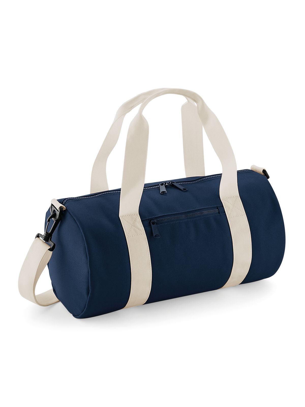 Mini Barrel Bag Herren Tasche / Rucksack – Bag Base – Farbe french navy/off white – individuell veredelbar