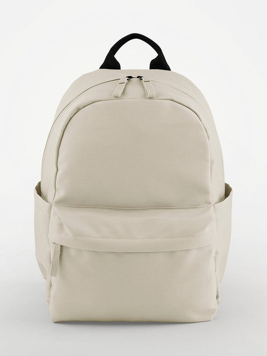 Premium Recycled Mini Backpack Herren Tasche / Rucksack – Bag Base – Farbe natural stone – individuell veredelbar