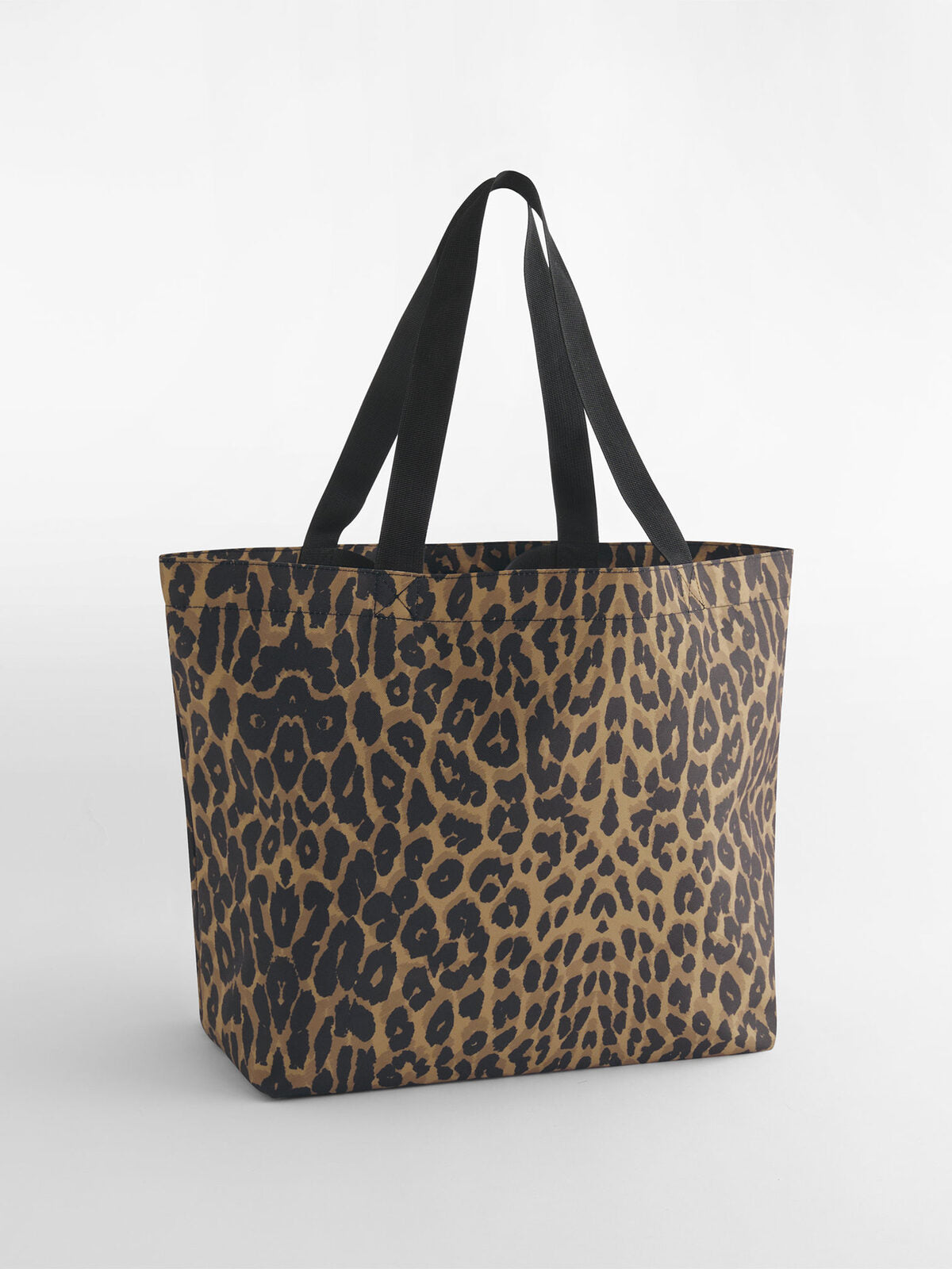 Leopard Print Carryall Tote Bag Herren Tasche / Rucksack – Bag Base – Farbe leopard print – individuell veredelbar