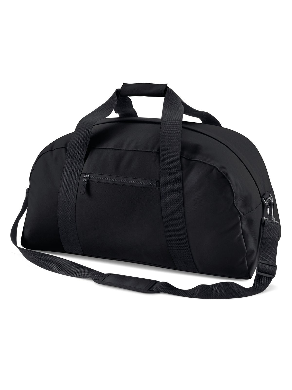 Classic Holdall Herren Tasche / Rucksack – Bag Base – Farbe Schwarz – individuell veredelbar
