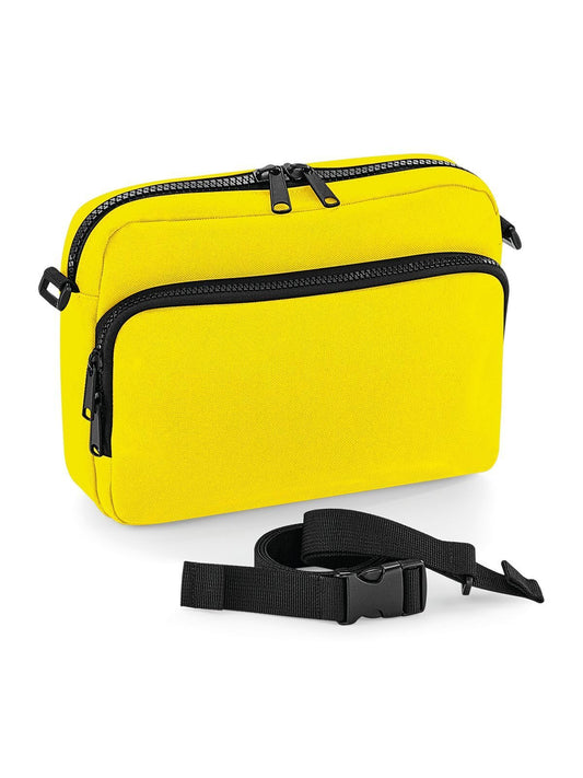 Modulr 2 Litre Multipocket Herren Tasche / Rucksack – Bag Base – Farbe Gelb – individuell veredelbar