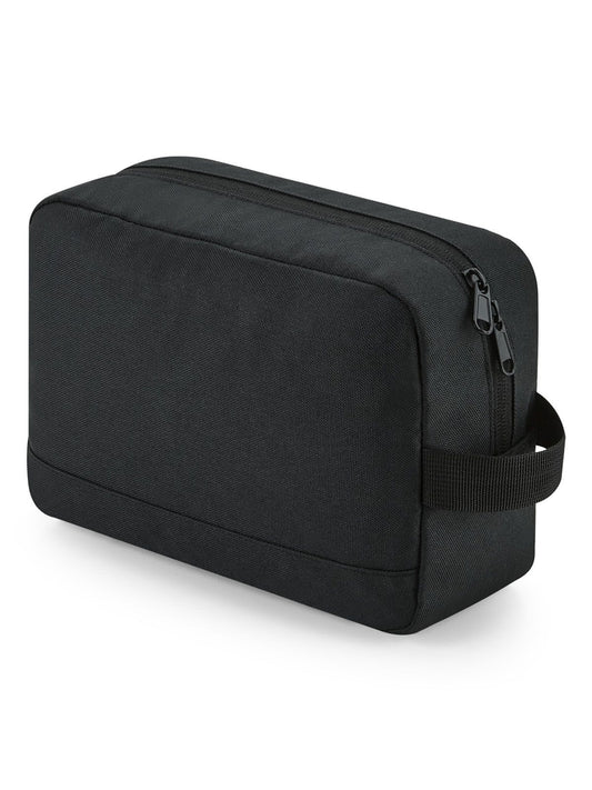 Recycled Essentials Wash Bag Tasche / Rucksack – Bag Base – Farbe Schwarz – individuell veredelbar