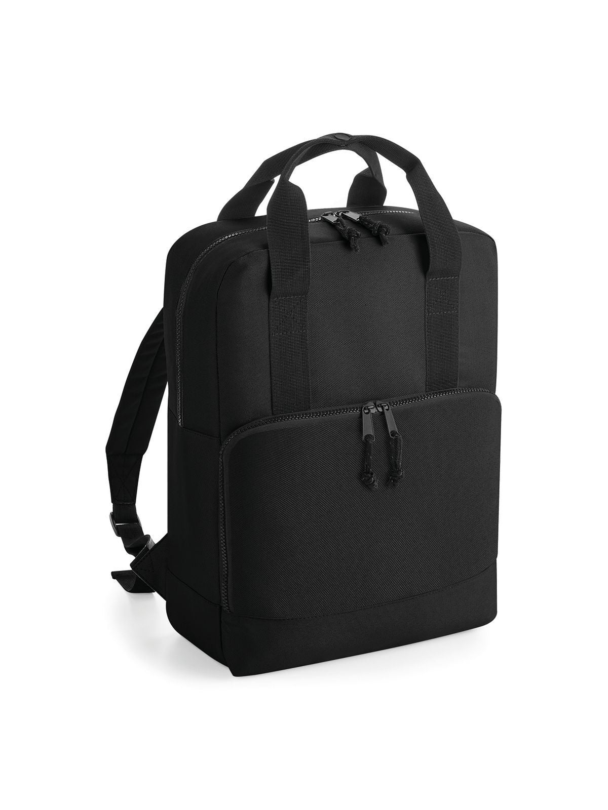 Recycled Twin Handle Cooler Backpack Herren Tasche / Rucksack – Bag Base – Farbe Schwarz – individuell veredelbar