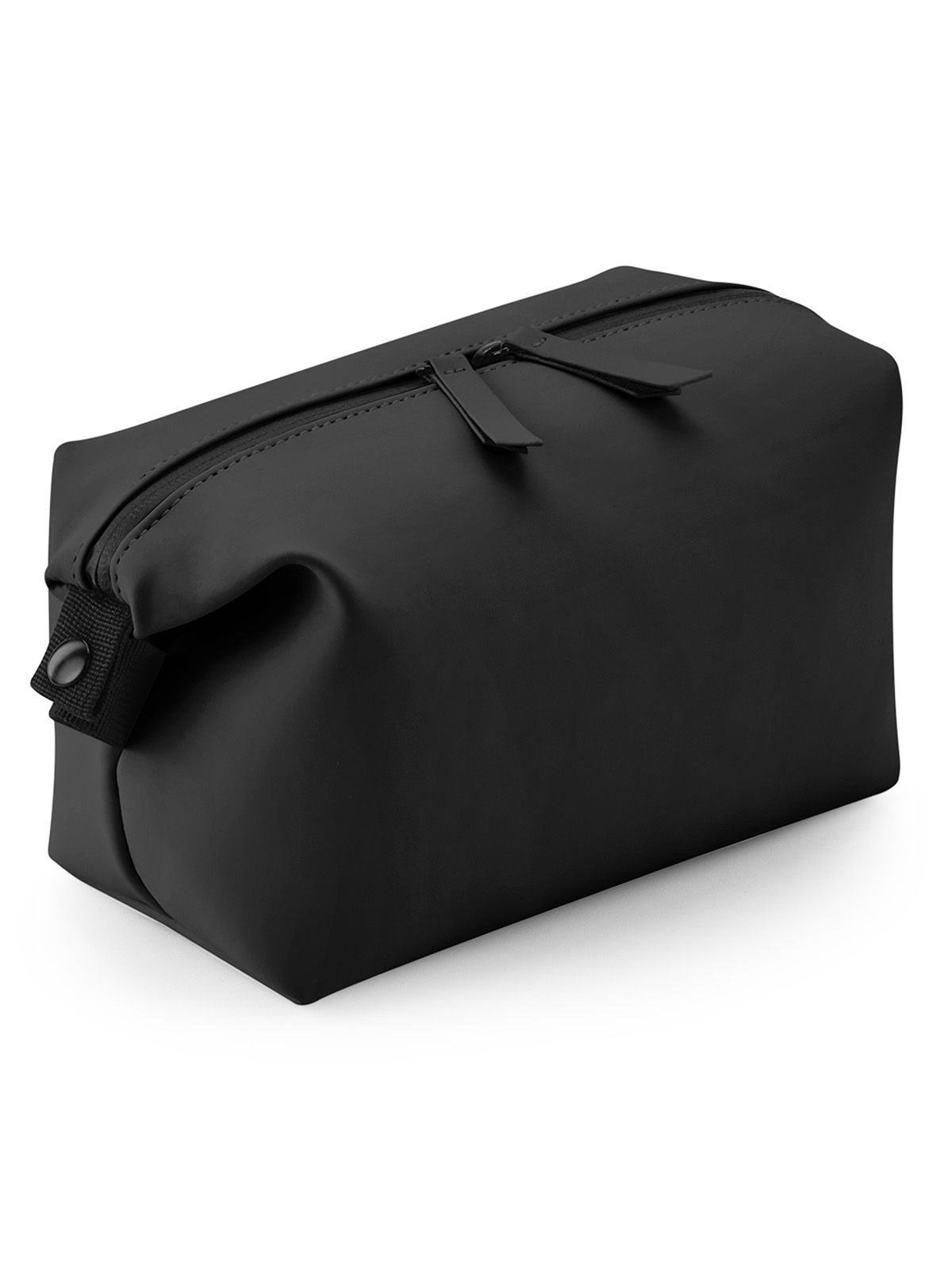 Matte PU Accessory Pouch Herren Tasche / Rucksack – Bag Base – Farbe Schwarz – individuell veredelbar