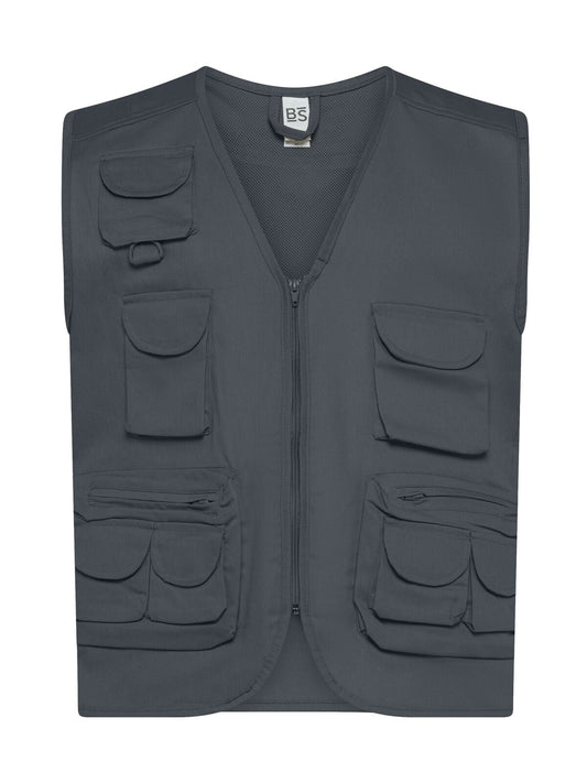 Reporter Jacke – Black Spider – Farbe Dunkelgrau – individuell veredelbar