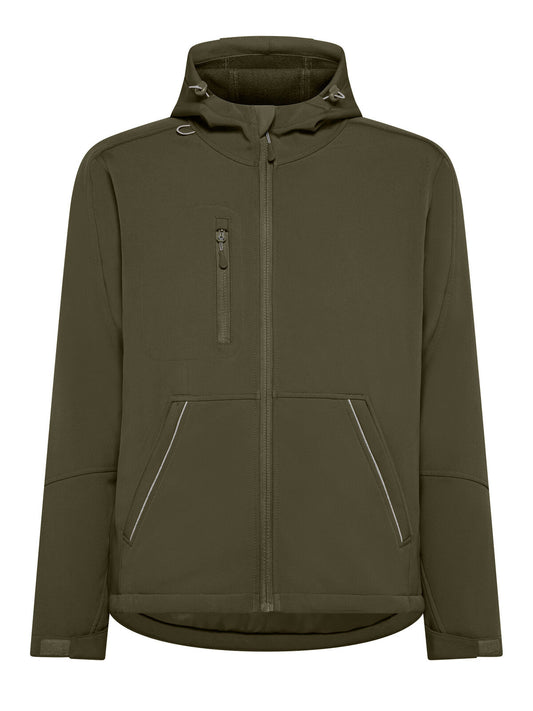 Storm Padded Softshell – Black Spider – Farbe military – individuell veredelbar