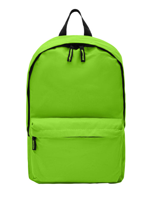 Backpack Herren Tasche / Rucksack – Black Spider – Farbe Lime – individuell veredelbar