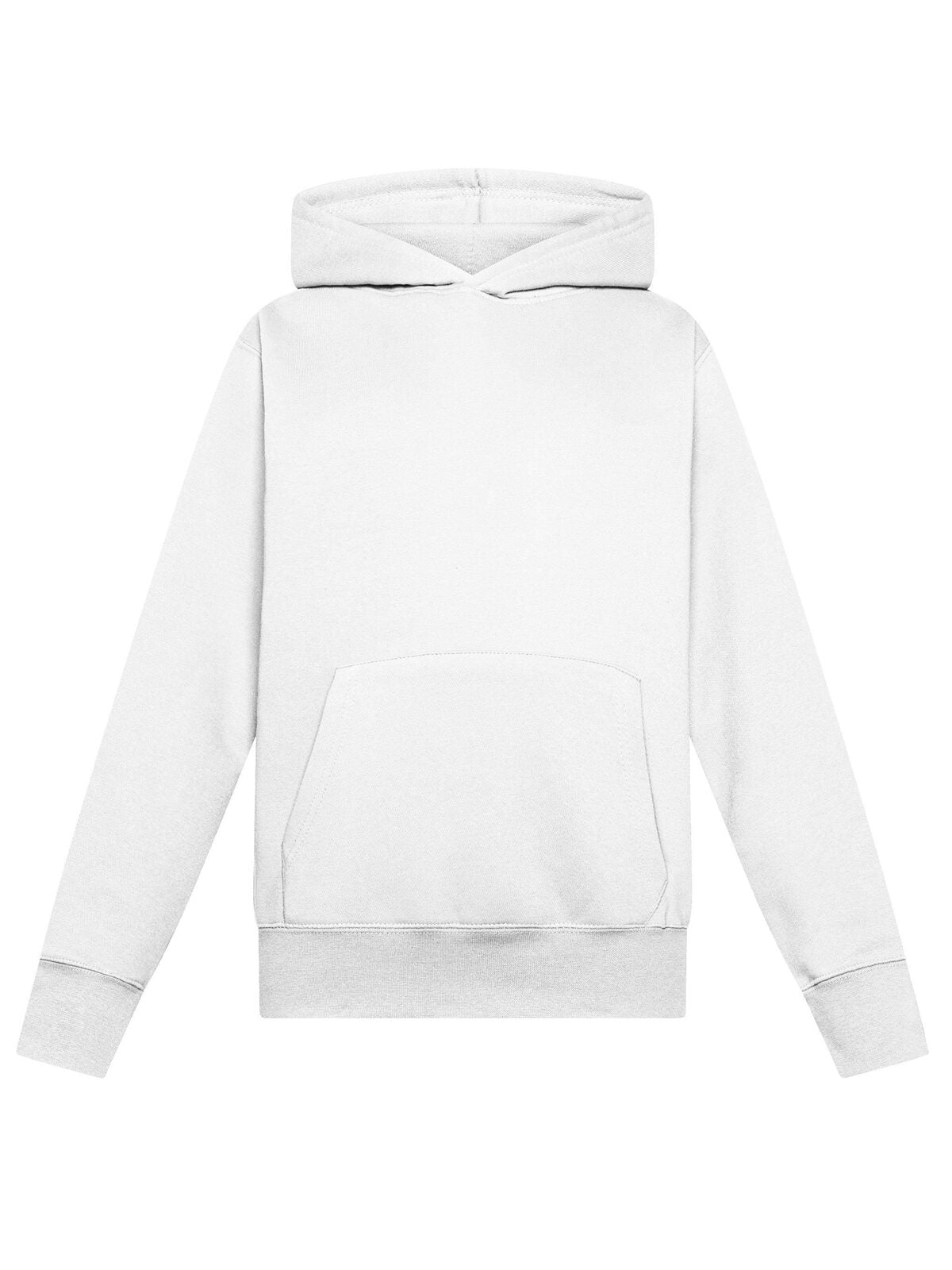 Outsider Kids Kinder Sweatshirt / Hoodie – Black Spider – Farbe Weiß – individuell veredelbar