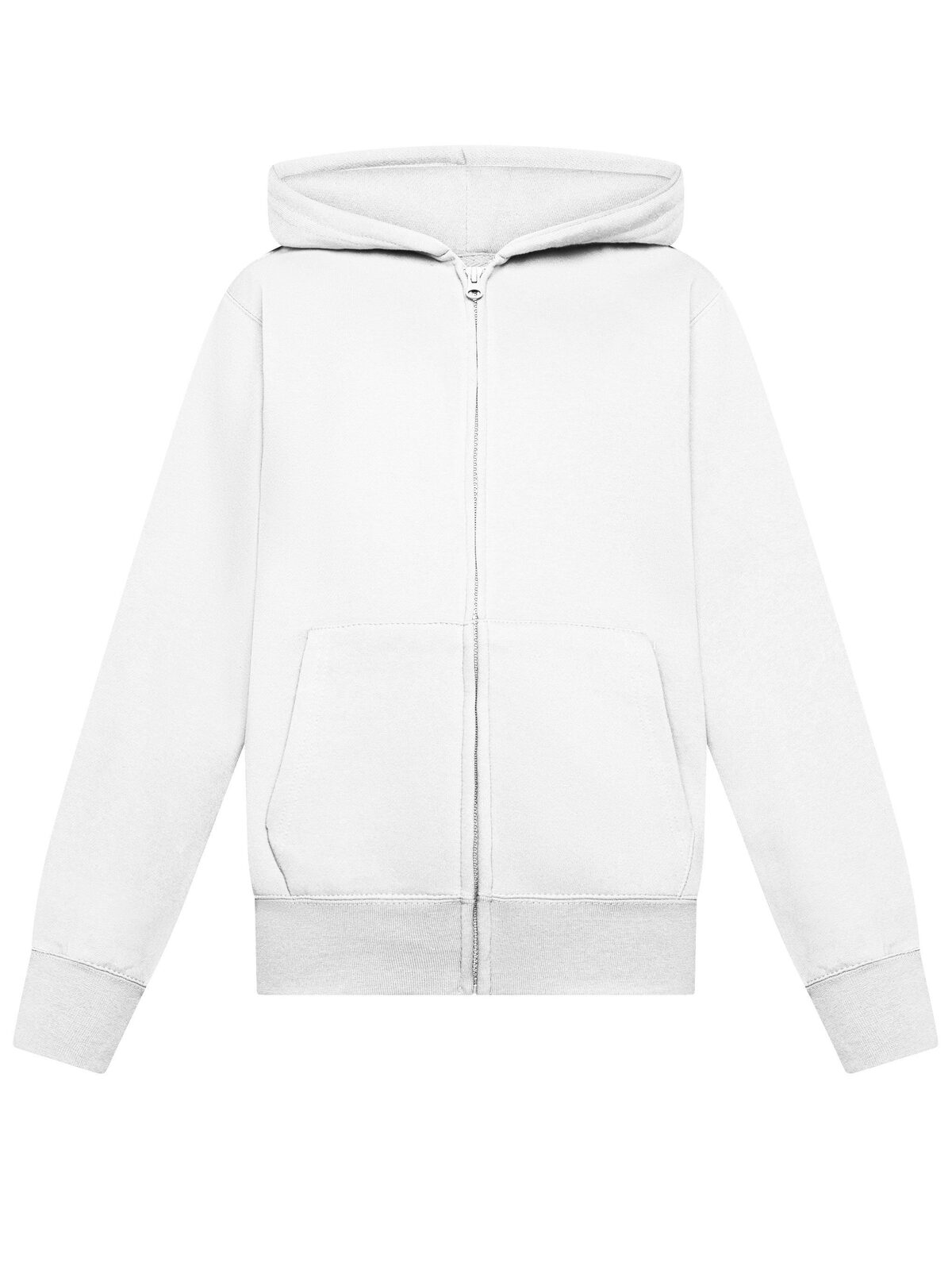 Vega Kids Kinder Sweatshirt / Hoodie – Black Spider – Farbe Weiß – individuell veredelbar