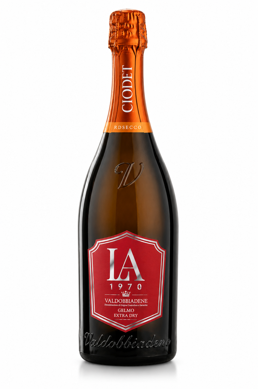 GELMO Prosecco DOCG Extra Dry 1,5l – mit eigenem Etikett | LA1970