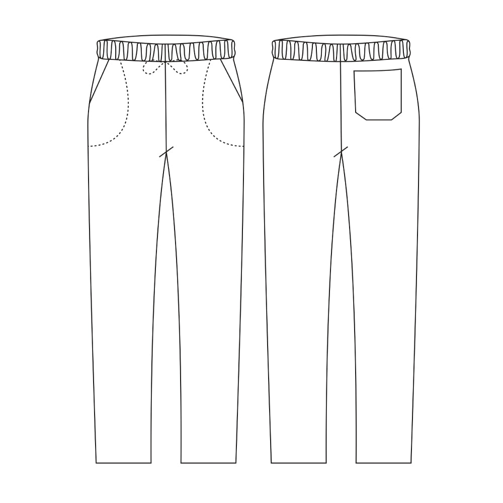 Unisex-Kochhose Coulisse – Puppies – Bild 2