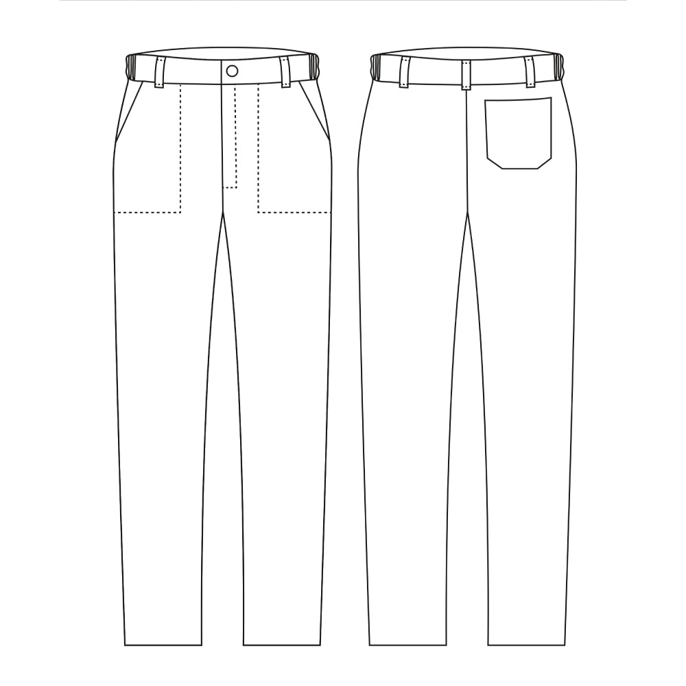 Unisex-Kochhose Evo – Pepita – Bild 2