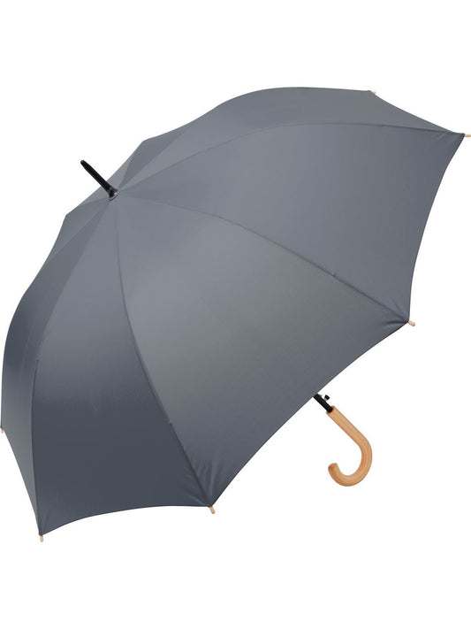 AC golf umbrella ÖkoBrella Regenschirm – FAre – Farbe Grey ws – individuell veredelbar