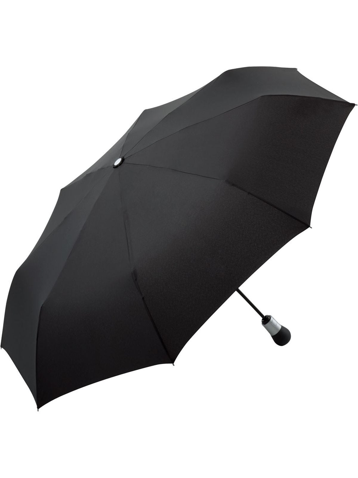 AOC oversize mini umbrella ® Herren Regenschirm – FAre – Farbe Schwarz – individuell veredelbar