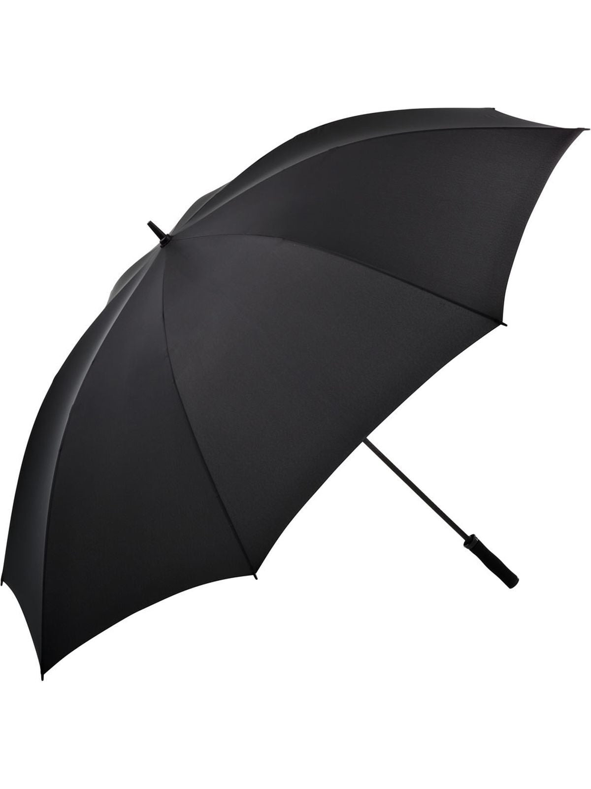 3XL fibreglas golf umbrella ®-Doorman Herren Regenschirm – FAre – Farbe Schwarz – individuell veredelbar