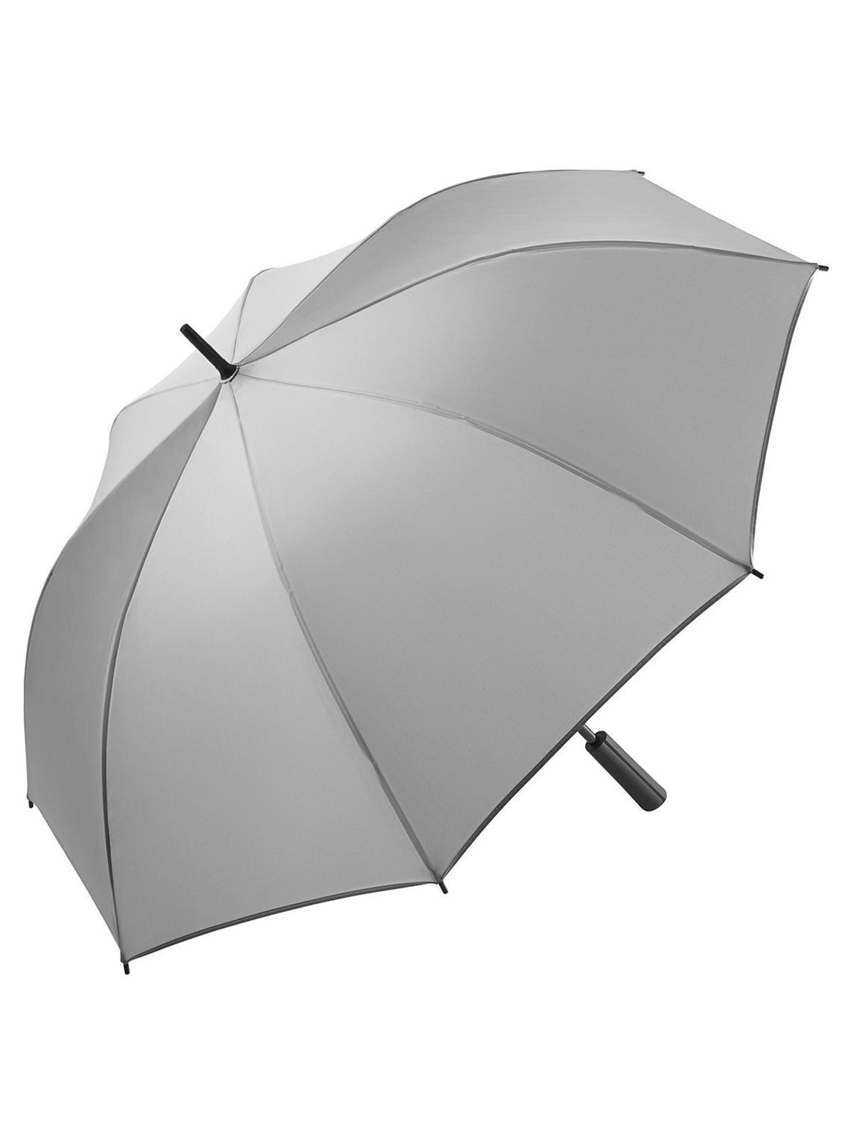 AC golf umbrella ®-ColorReflex Herren Regenschirm – FAre – Farbe Silver Grey – individuell veredelbar