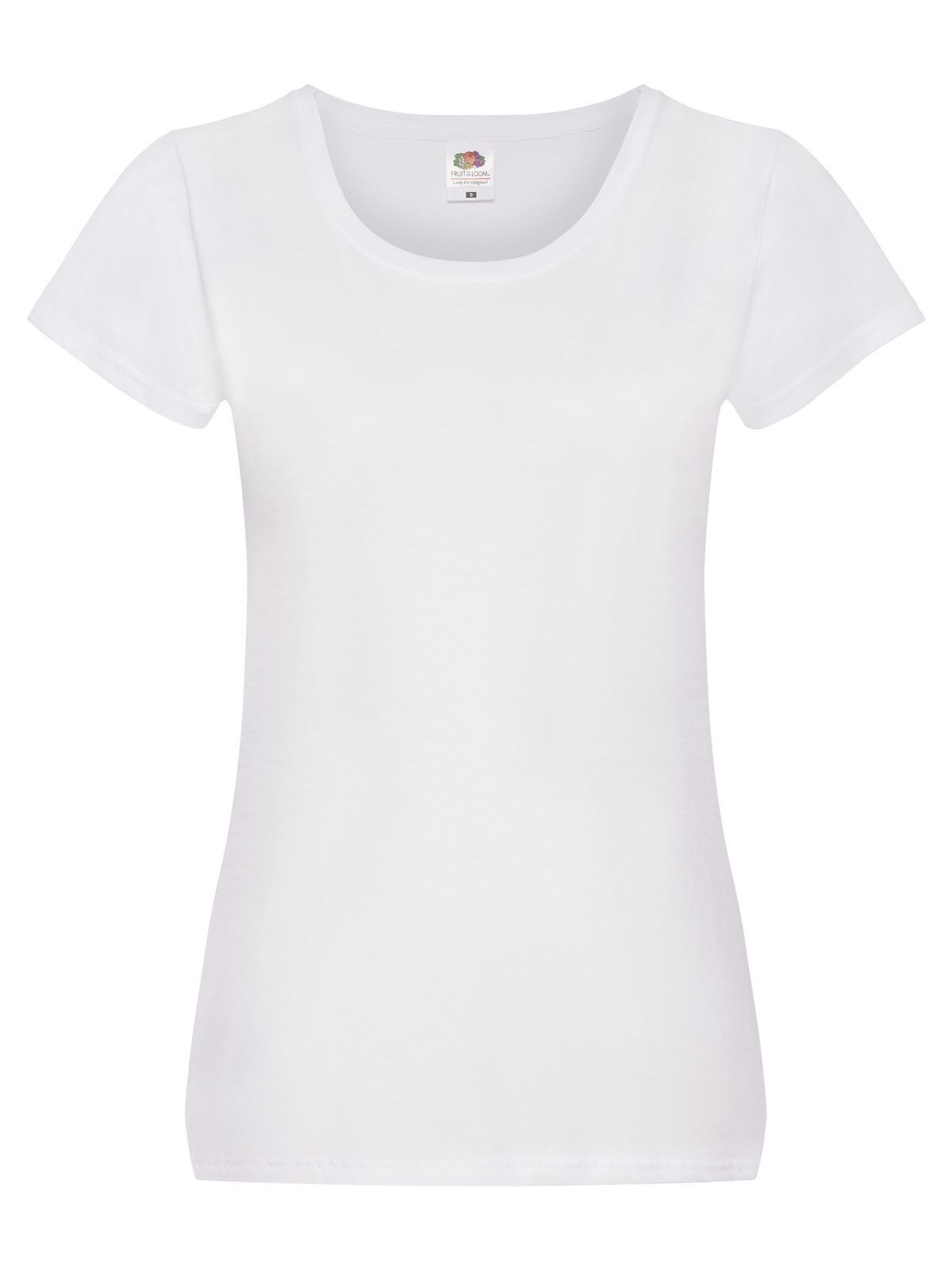 Original T Damen T-Shirt – Fruit of the Loom – Farbe Weiß – individuell veredelbar