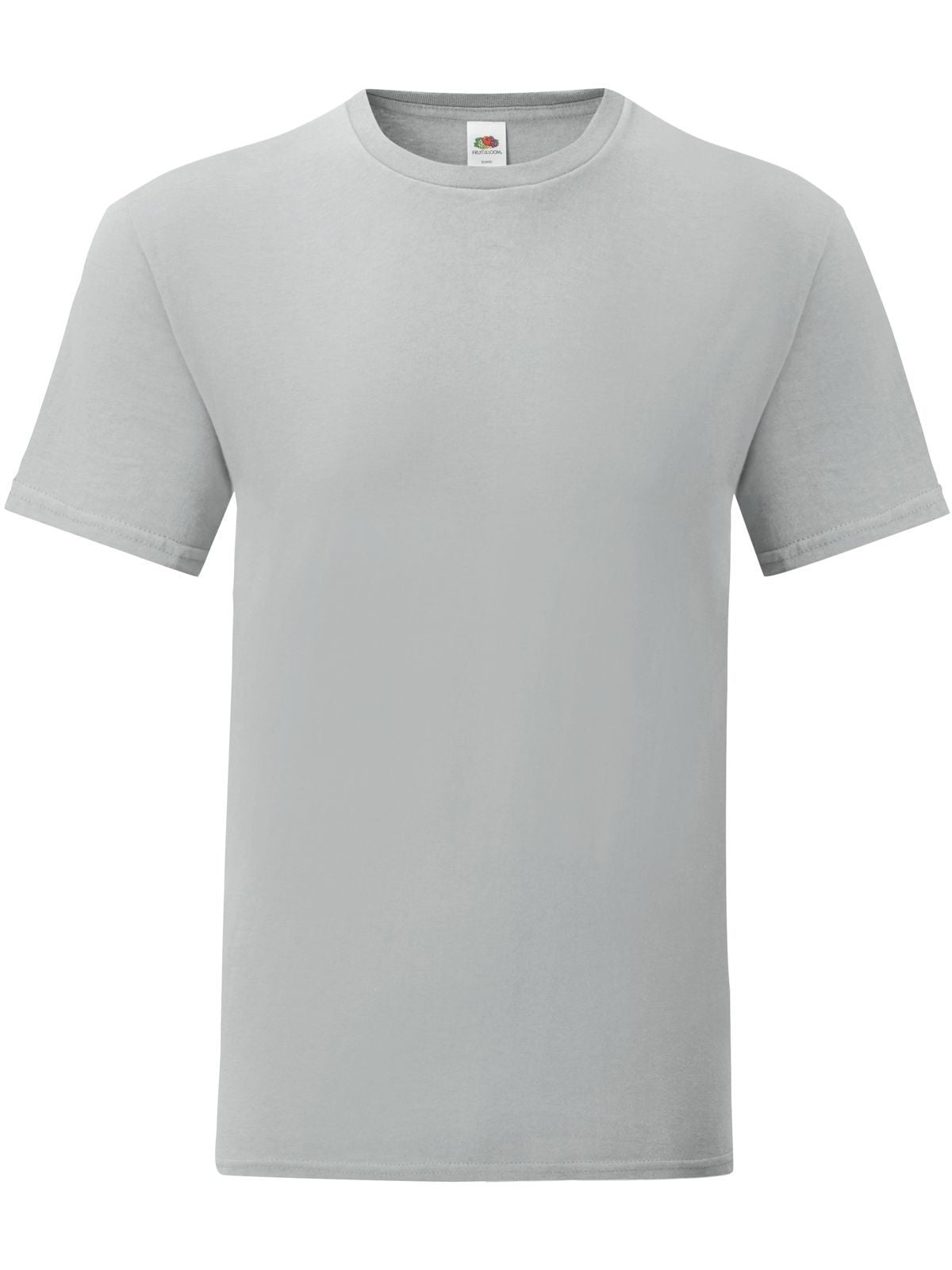 Iconic 150 T T-Shirt – Fruit of the Loom – Farbe zinc – individuell veredelbar