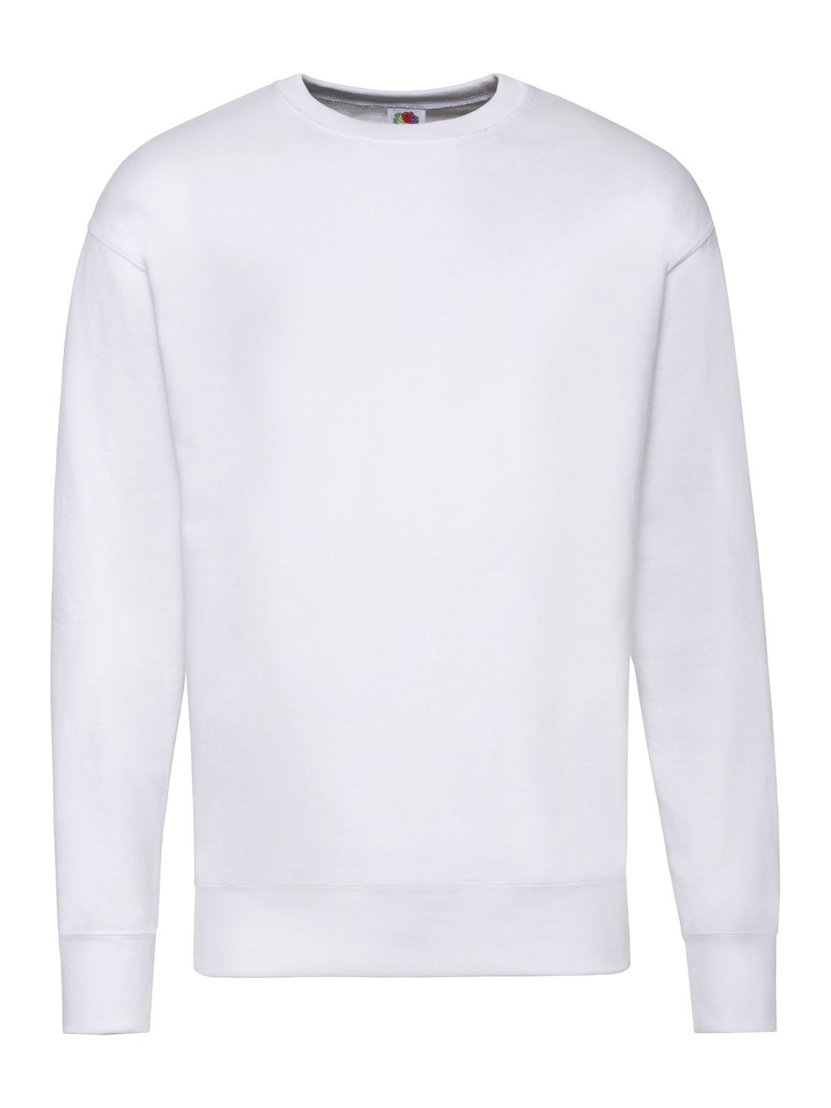 Lightweight Set-In Sweat Sweatshirt / Hoodie – Fruit of the Loom – Farbe Weiß – individuell veredelbar