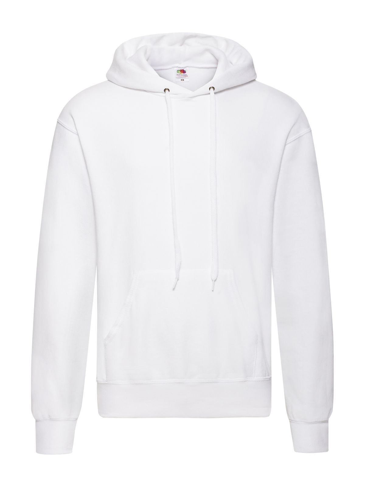 Classic Hooded Sweat Sweatshirt / Hoodie – Fruit of the Loom – Farbe Weiß – individuell veredelbar