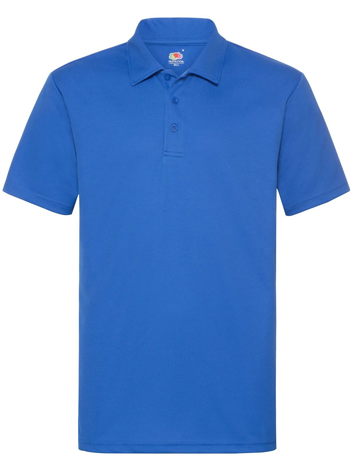 Performance Polo Poloshirt – Fruit of the Loom – Farbe Royalblau – individuell veredelbar