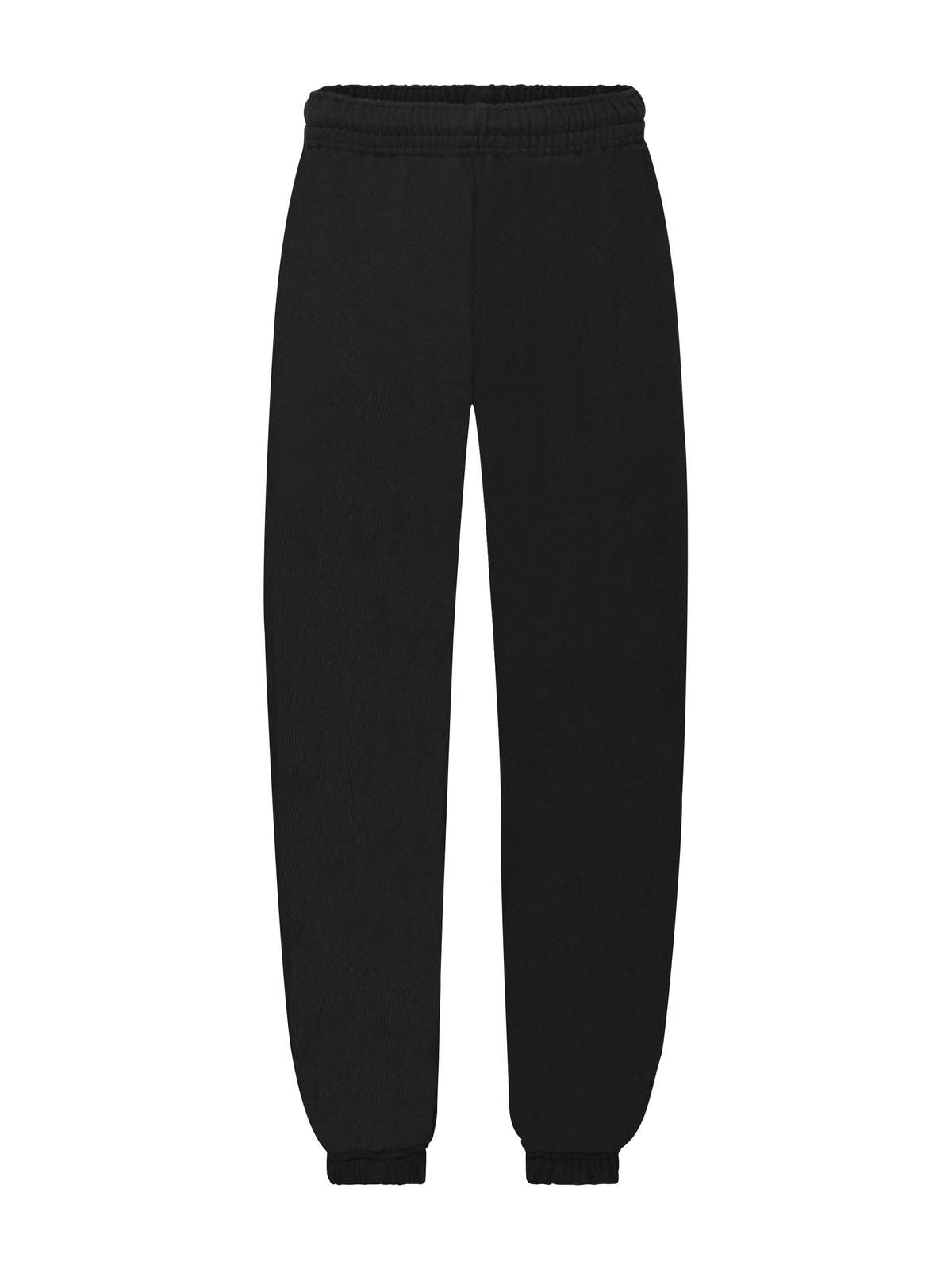 Classic Elasticated Cuff Jog Pants Kinder Hose / Rock – Fruit of the Loom – Farbe Schwarz – individuell veredelbar