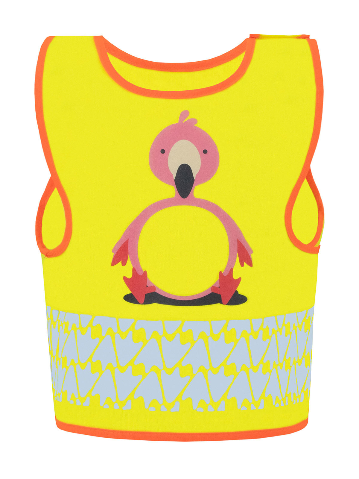 Funtastic Wildlife Kinder Warnweste / Sicherheitsweste – Korntex – Farbe Gelb – individuell veredelbar