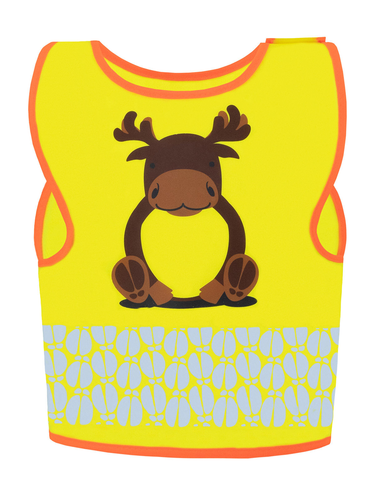 Funtastic Wildlife Kinder Warnweste / Sicherheitsweste – Korntex – Farbe Gelb – individuell veredelbar