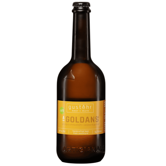 GOLDANS – Naturtrübes Weizenbier 6 St. x 0,75 l Vollmundig. Würzig. Erfrischend. | LA1970