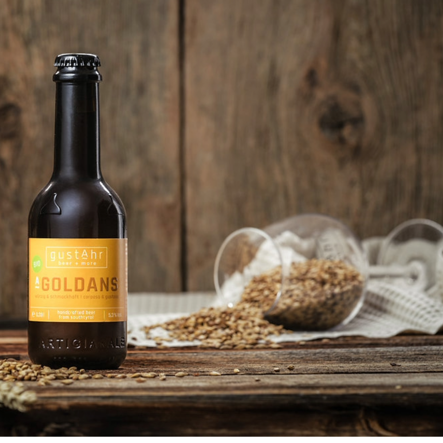 GOLDANS – Birra di frumento non filtrata 12 bott. x 0,33 l Corposa. Speziata. Rinfrescante. | LA1970