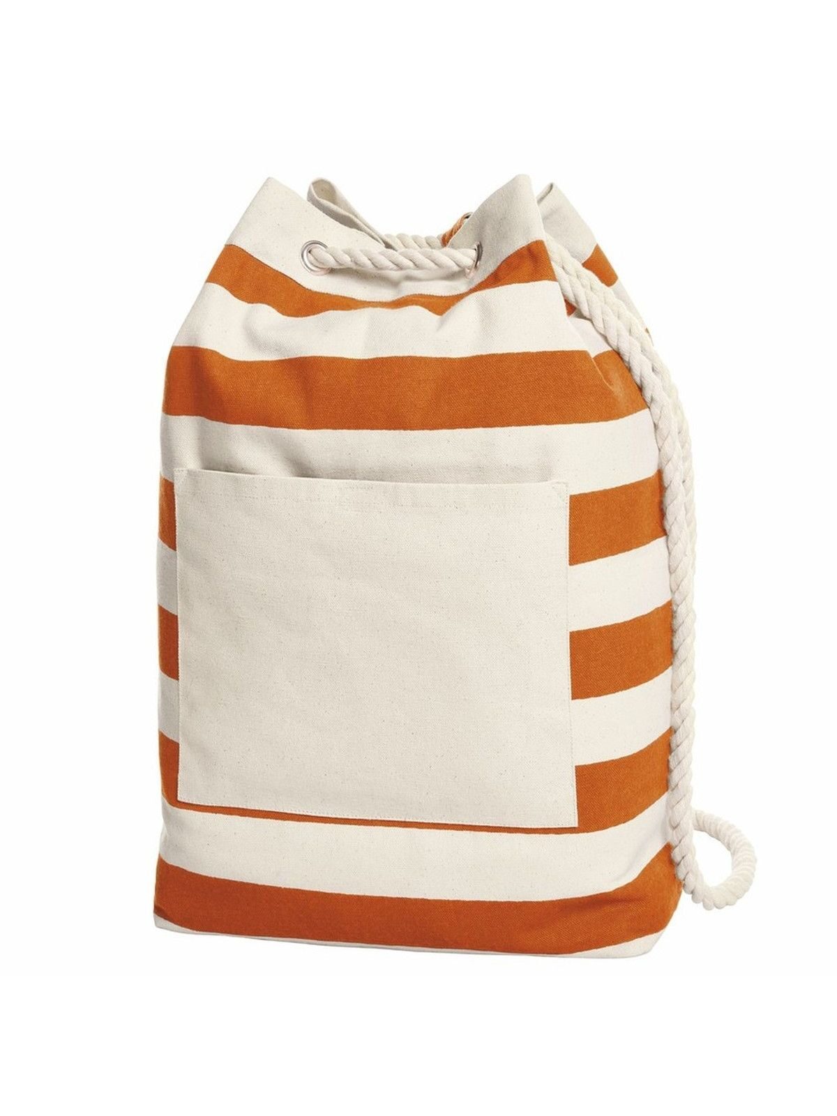 BEACH Backpack Herren Tasche / Rucksack – Halfar – Farbe Orange – individuell veredelbar