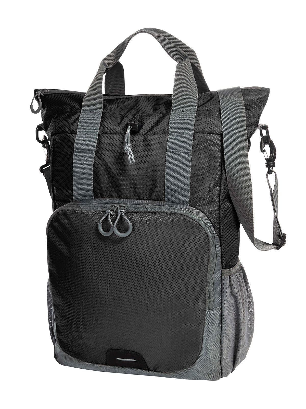 Multi Bag STEP Herren Tasche / Rucksack – Halfar – Farbe Schwarz – individuell veredelbar