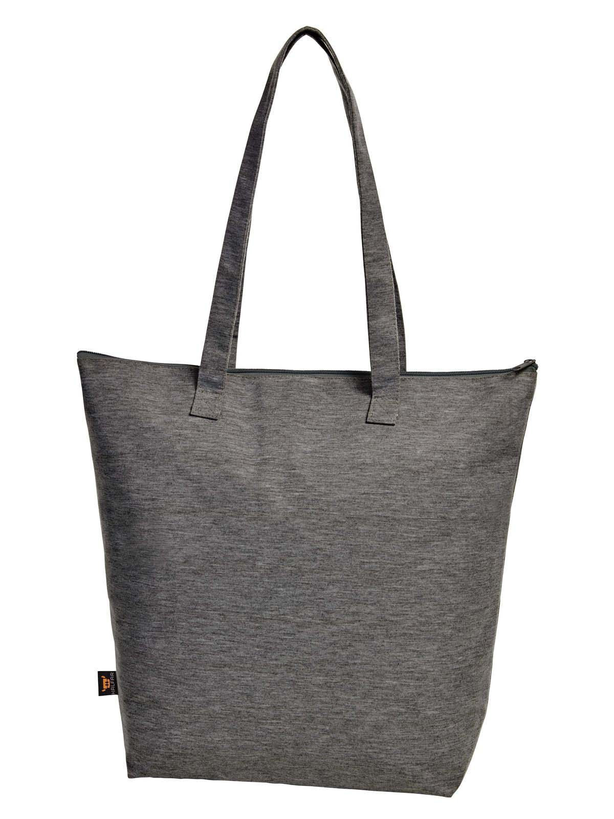 Borsa JERSEY Tasche / Rucksack – Halfar – Farbe Anthrazit – individuell veredelbar