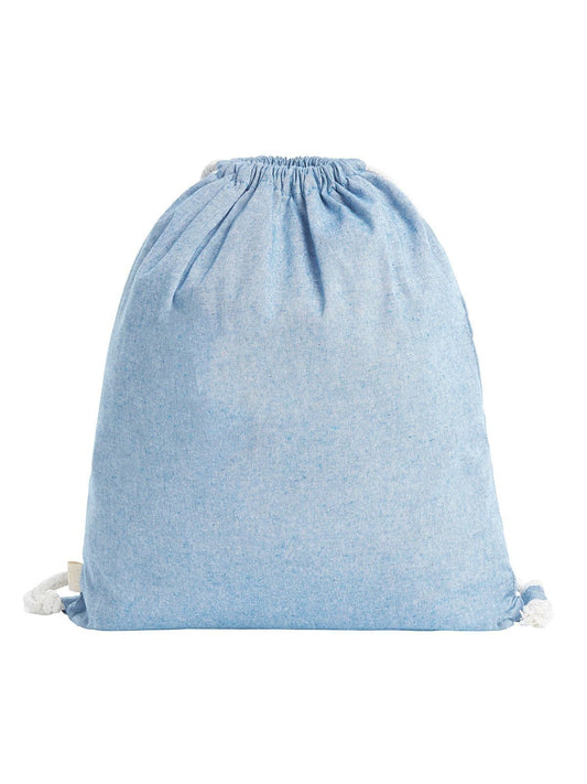 Drawstring Bag PLANET Herren Tasche / Rucksack – Halfar – Farbe Blau – individuell veredelbar