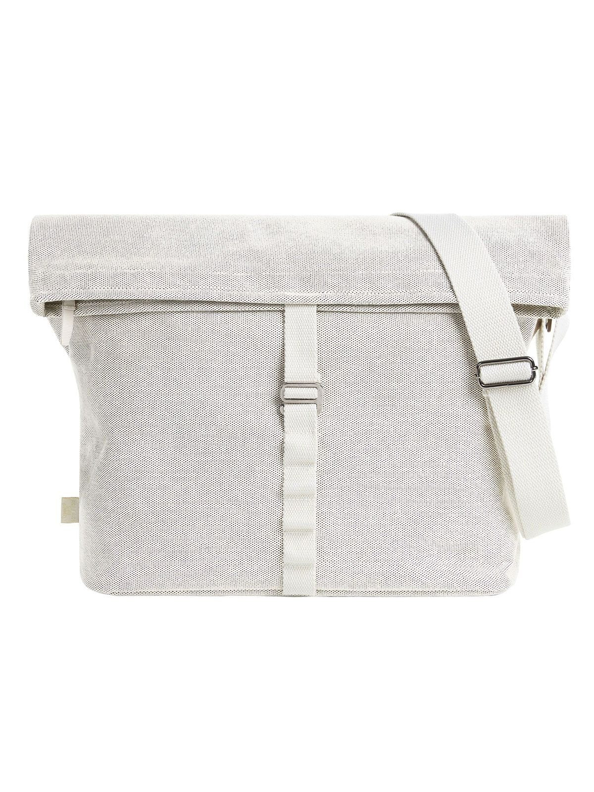 Shoulder Bag Loom Herren Tasche / Rucksack – Halfar – Farbe Nature – individuell veredelbar
