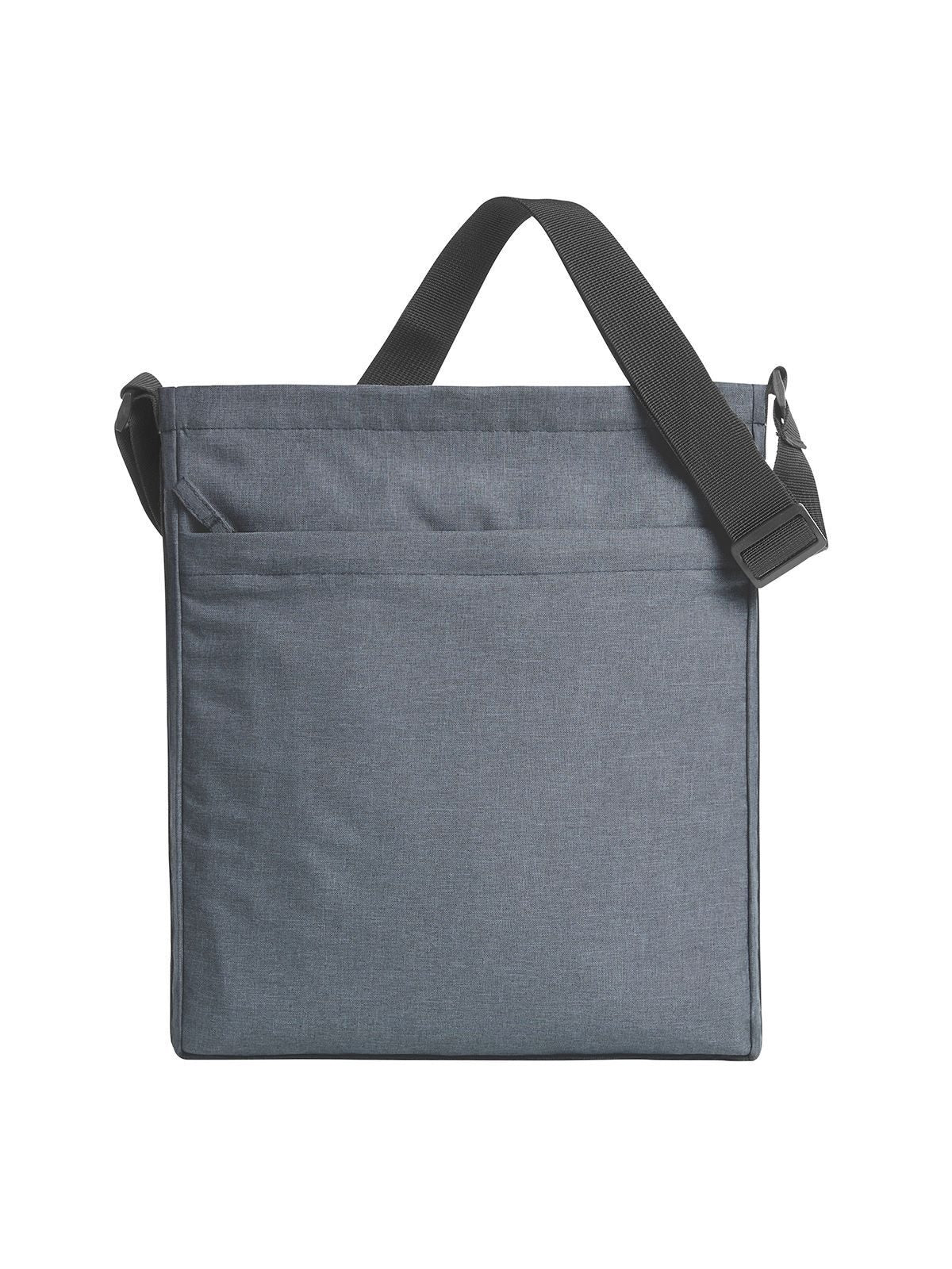 Shoulder Bag CIRCLE Herren Tasche / Rucksack – Halfar – Farbe Blue-Grey Sprinkle – individuell veredelbar