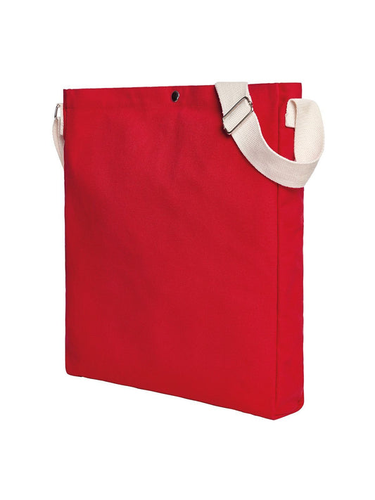 Shopper LIKE Herren Tasche / Rucksack – Halfar – Farbe Rot – individuell veredelbar