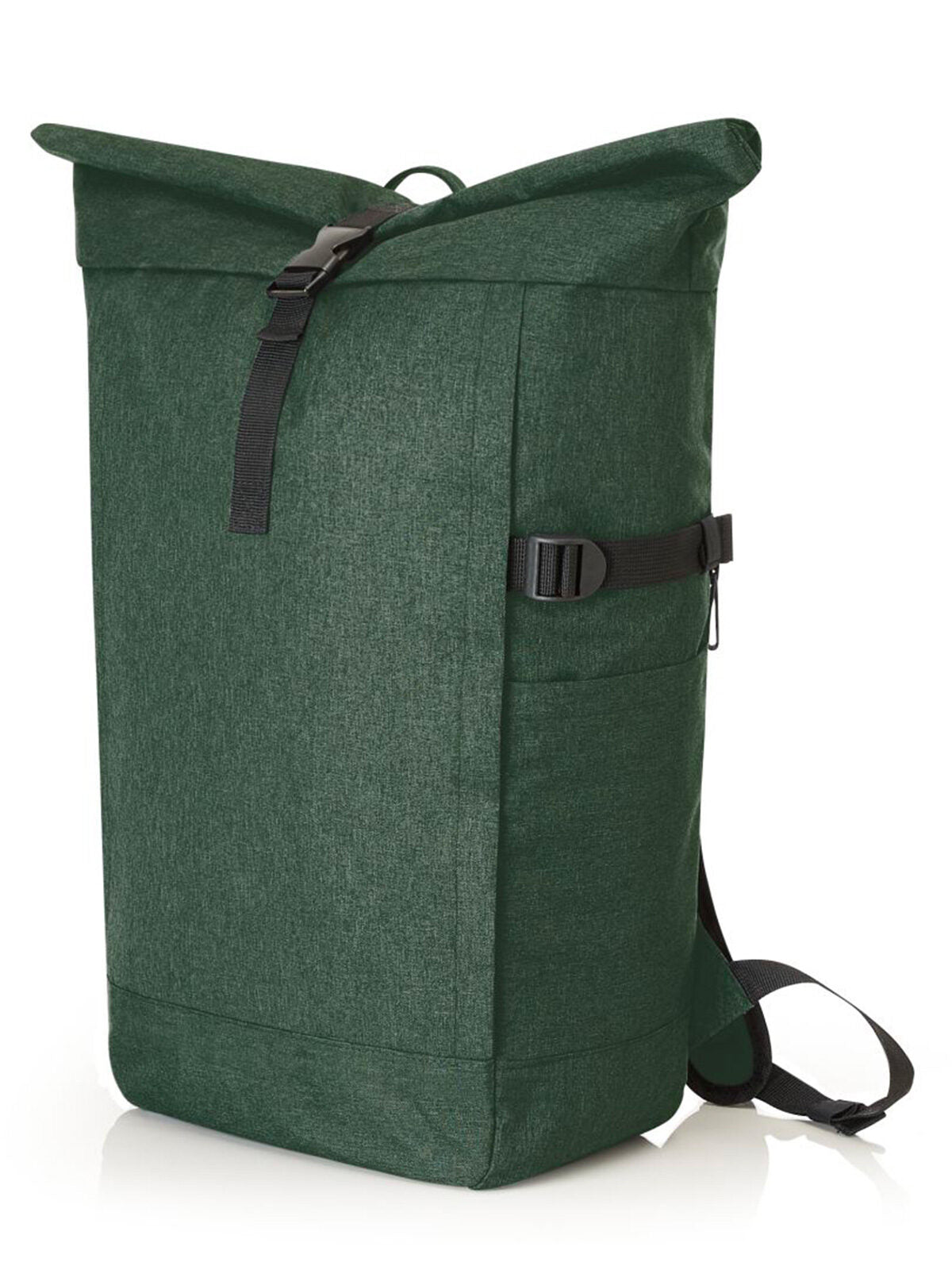 Notebook Backpack CIRCLE L Herren Tasche / Rucksack – Halfar – Farbe Green-Sprinkle – individuell veredelbar