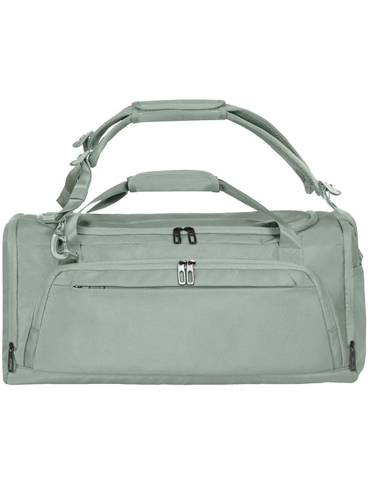 Sport/travel bag Solid Tasche / Rucksack – Halfar – Farbe Green-grey – individuell veredelbar