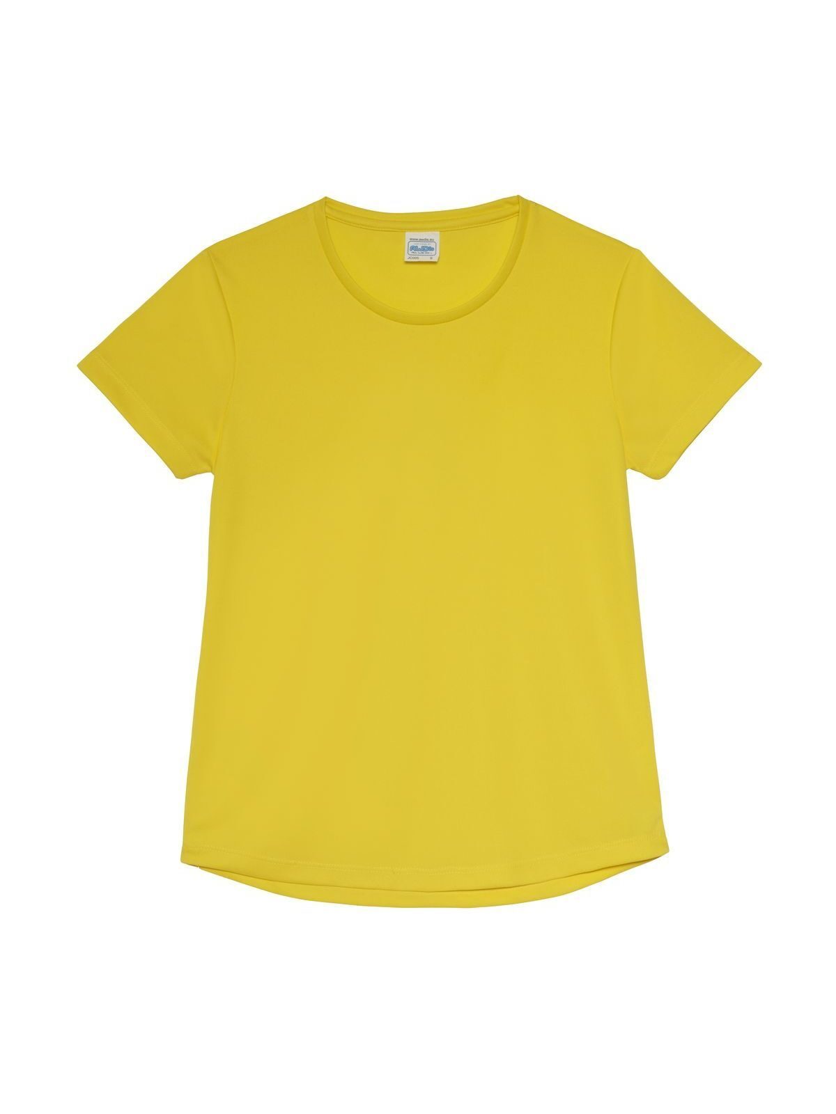 Girlie Cool T Herren T-Shirt – Just Cool by AWDis – Farbe sun yellow – individuell veredelbar