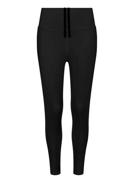 Recycled Tech Leggins Damen Hose / Rock – Just Cool by AWDis – Farbe jet black – individuell veredelbar